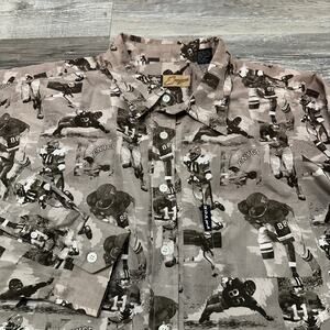 Vintage Enyce Shirt AOP Mens XXL Patterned Button Up‎ Graphic Hip Hop Streetwear